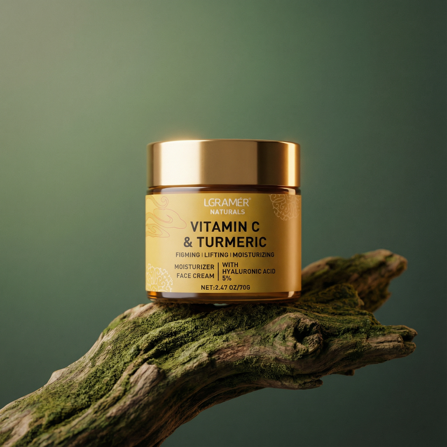 Vitamin C + Turmeric Firming Face Cream – Brightening, Anti-Aging & Dark Spot Corrector